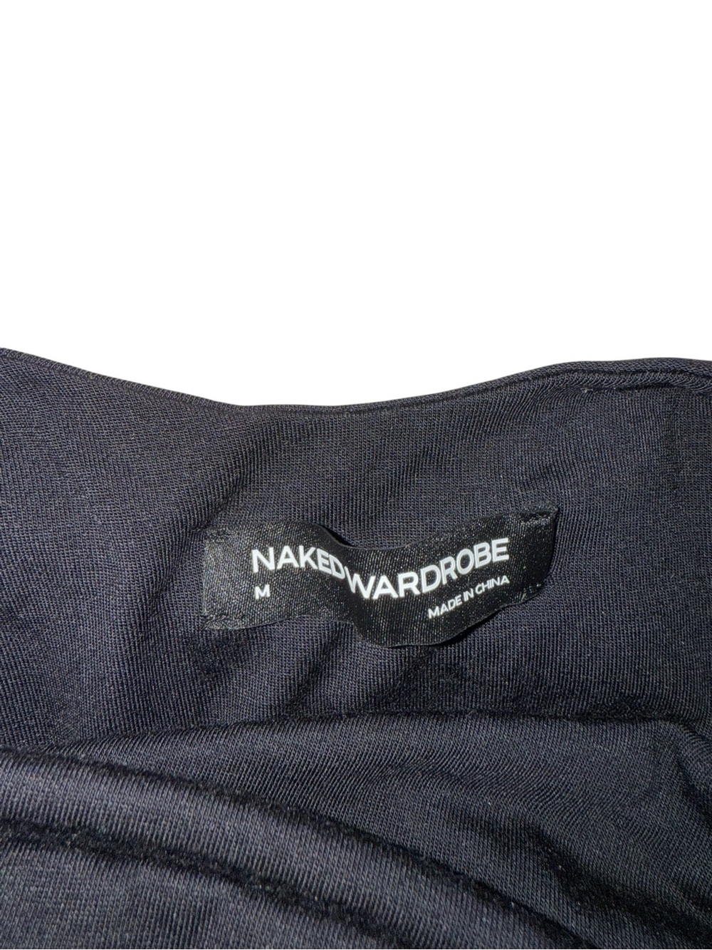 naked wardrobe Black MODAL OPEN BACK DOME MAXI DRESS Medium - Picture 10 of 11